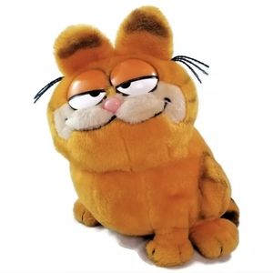 VTG 1981 Dakin United Feature Syndicate 10" Garfield Cat Plush Stuffed Animal